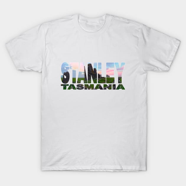 STANLEY - Highfield Ruins Tasmania Australia Sunrise T-Shirt by TouristMerch